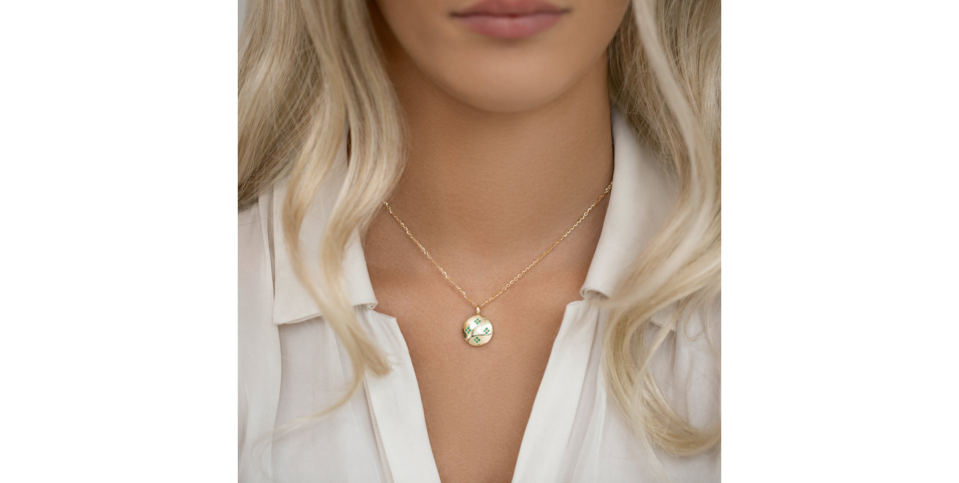 Náhrdelník so zafírmi Aveline