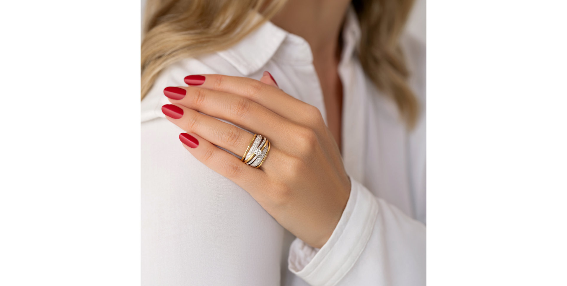 Prsteň s diamantmi Waverley