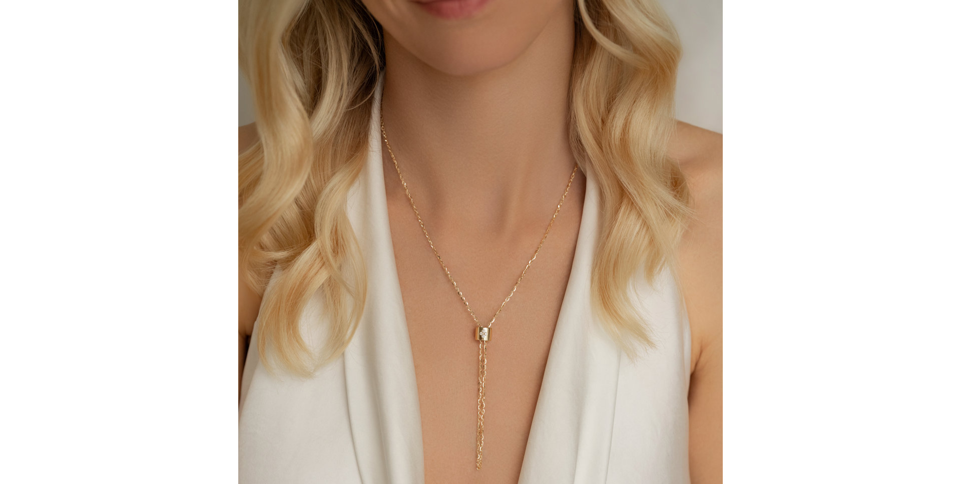 Náhrdelník s diamantmi Shine of Sophistication