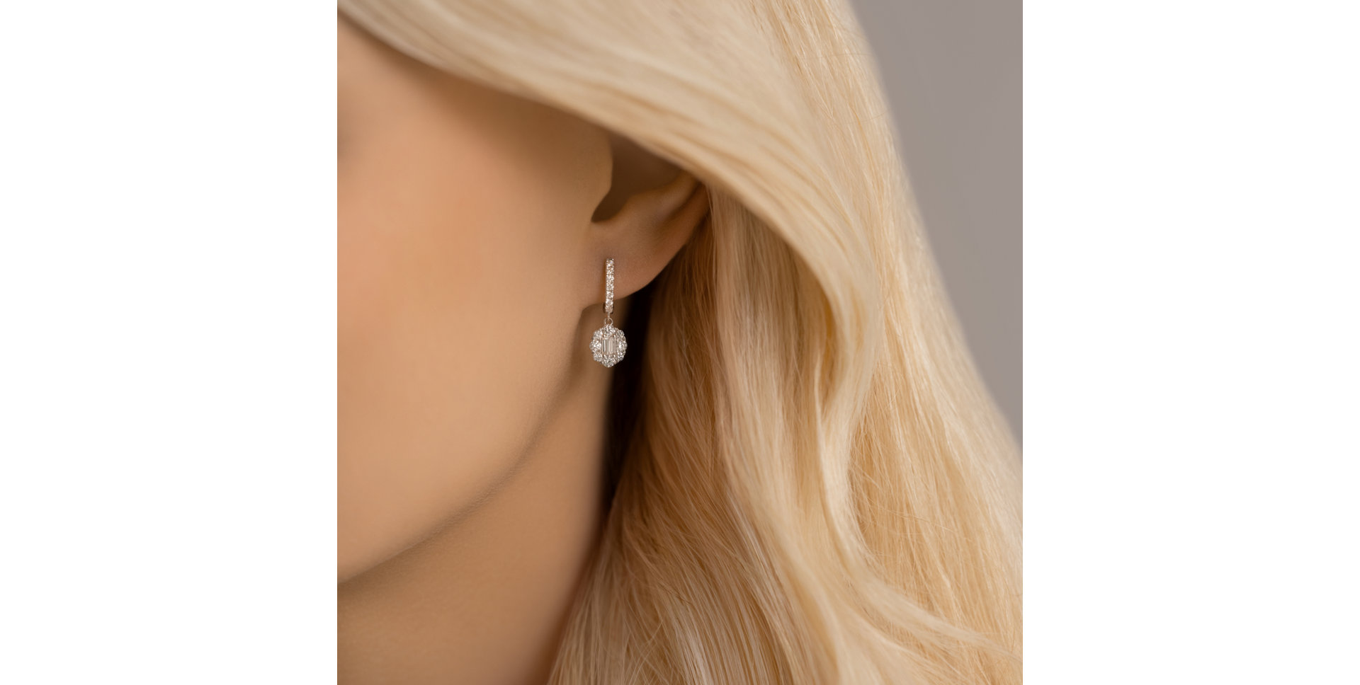 Náušnice s diamantmi Montclair