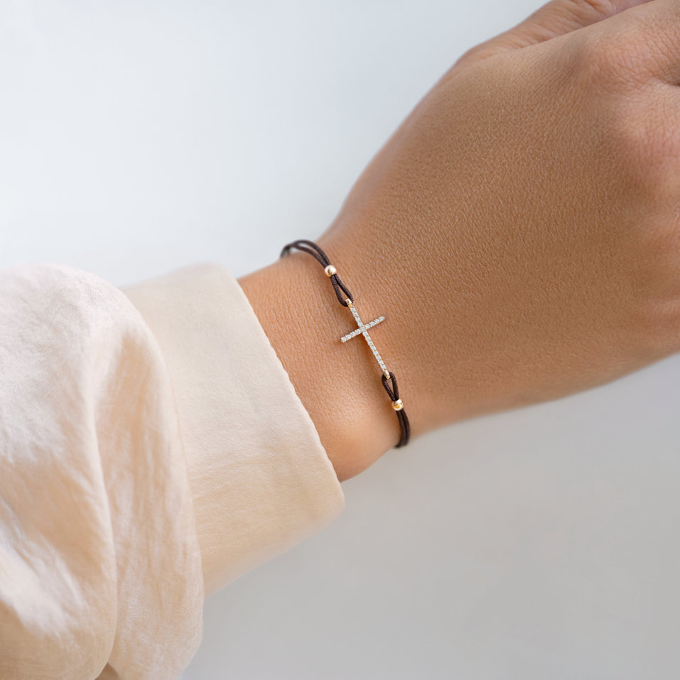 Náramok s diamantmi Crosima