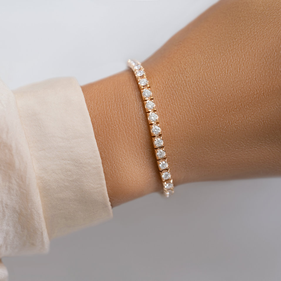 Náramok s diamantmi Thanatos