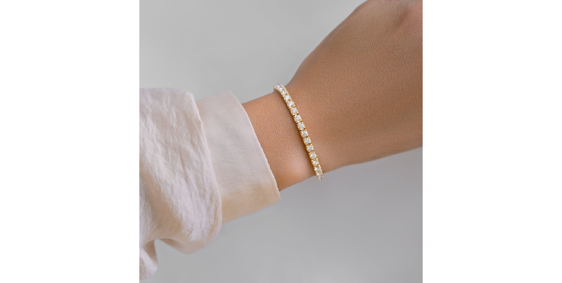 Náramok s diamantmi Thanatos