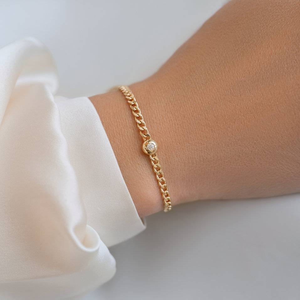 Náramok s diamantom Circle of Clarity