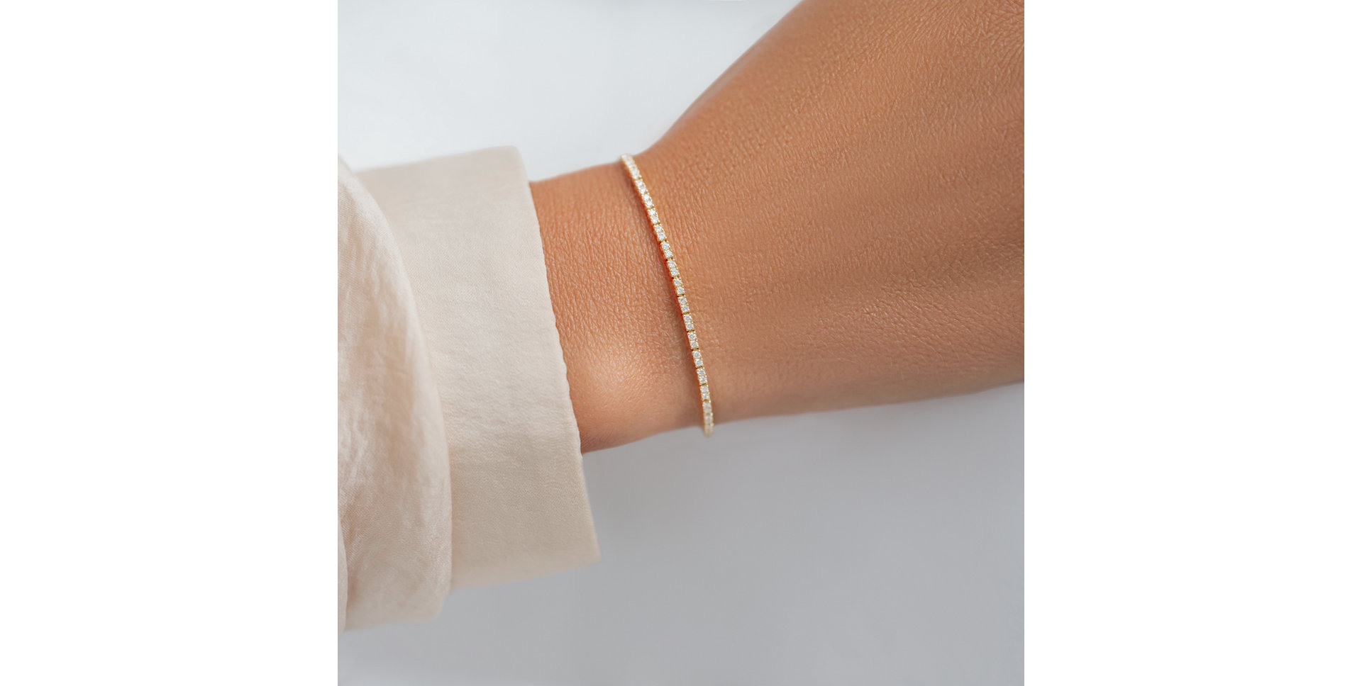 Náramok s diamantmi Belissia