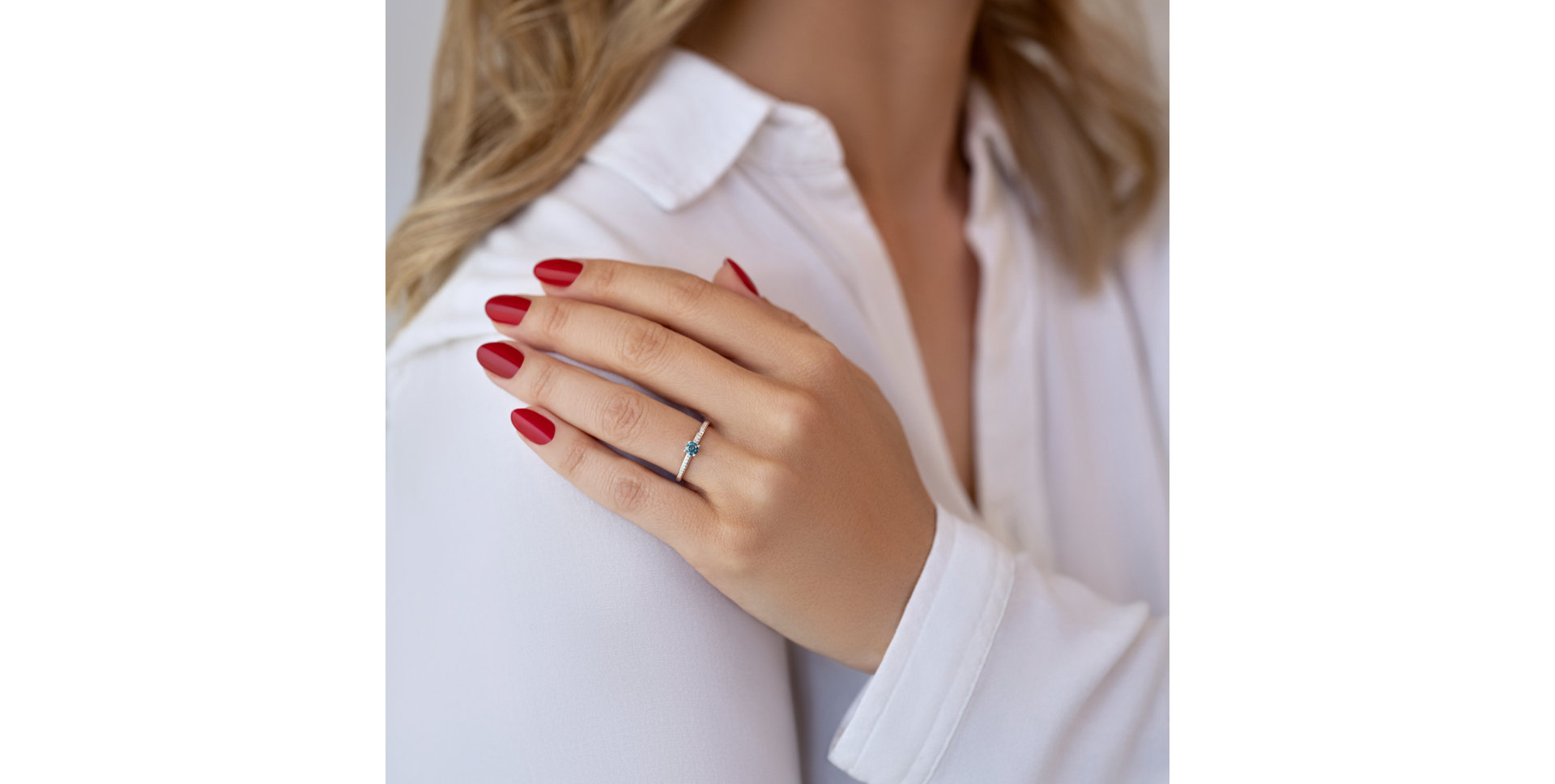 Prsteň s diamantmi Oroncio