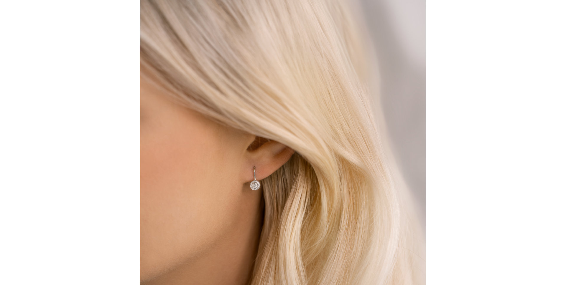 Náušnice s diamantmi Alora