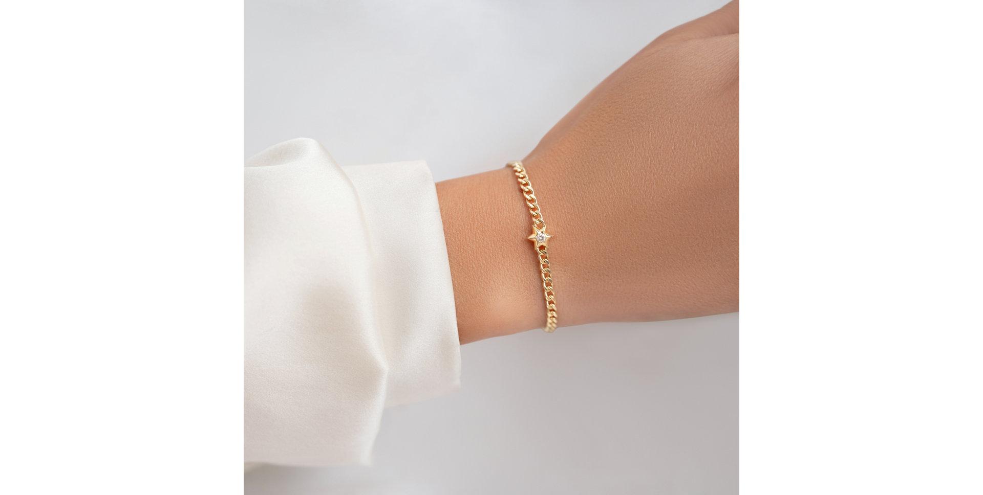 Náramok s diamantom Core of Light