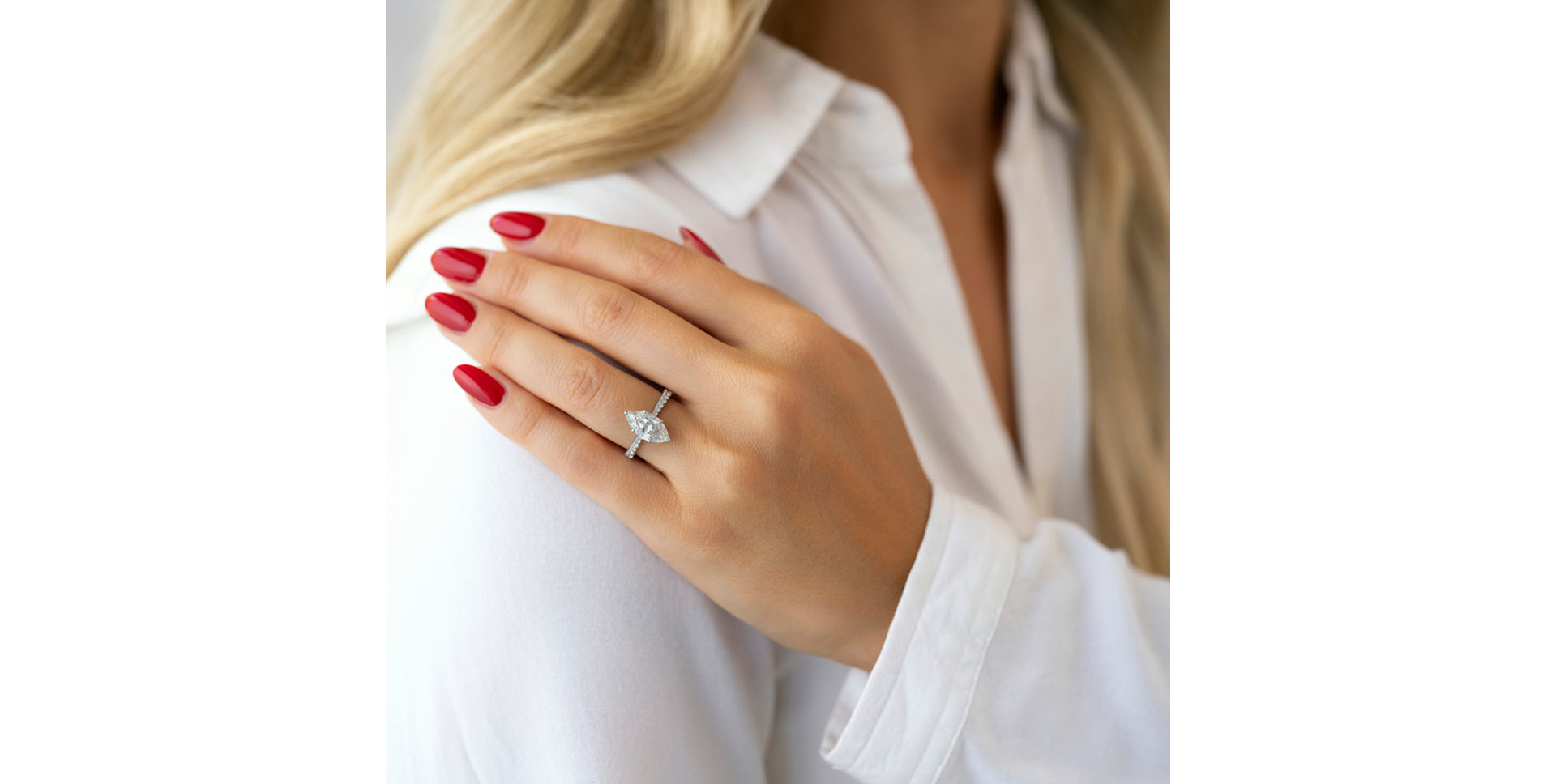 Prsteň s diamantmi Victoriano