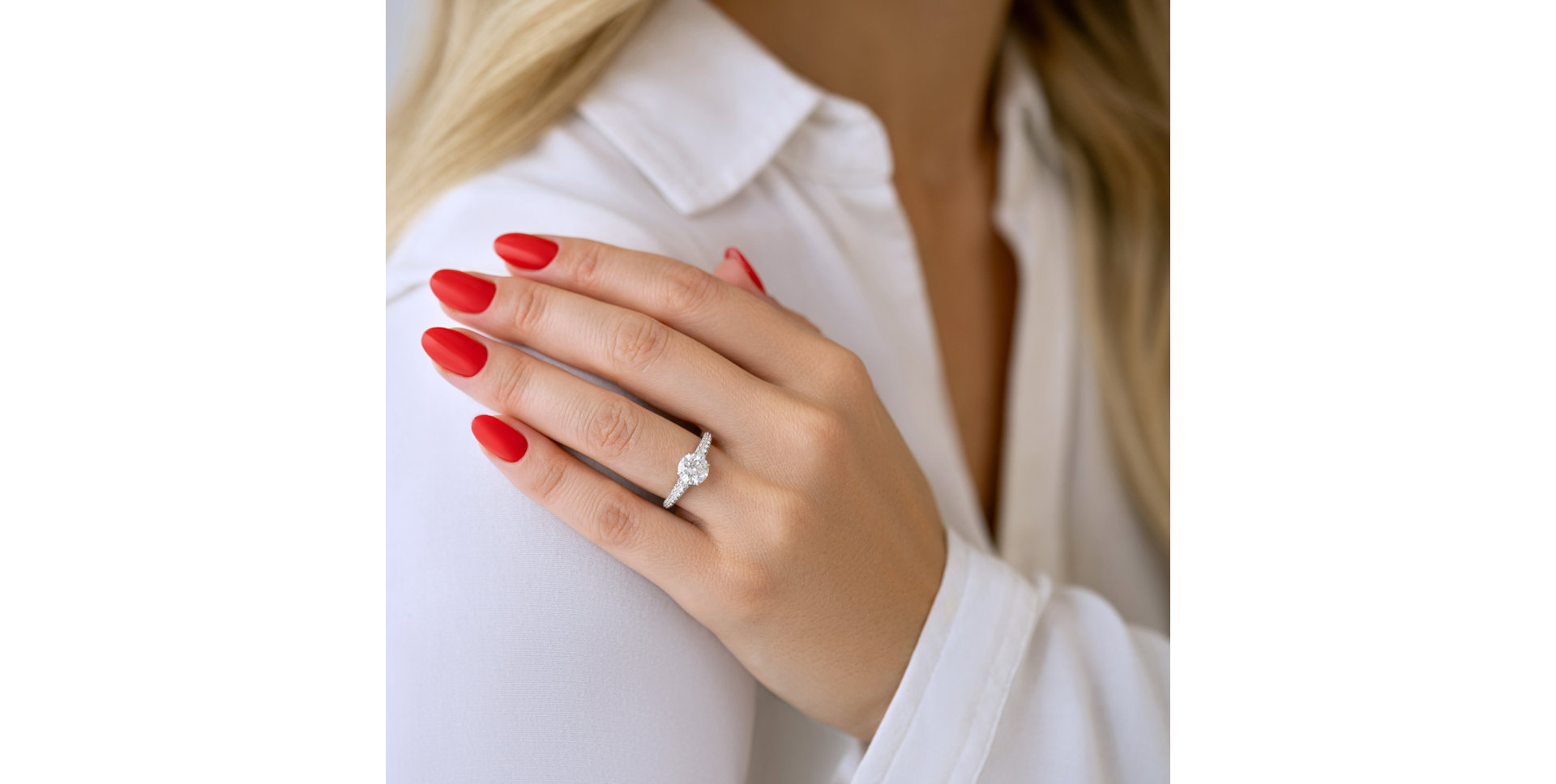 Prsteň s diamantmi Spark the Night