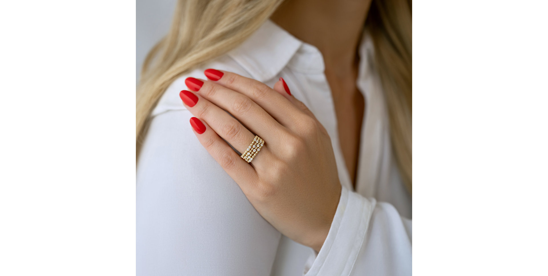 Prsteň s diamantmi Eladio