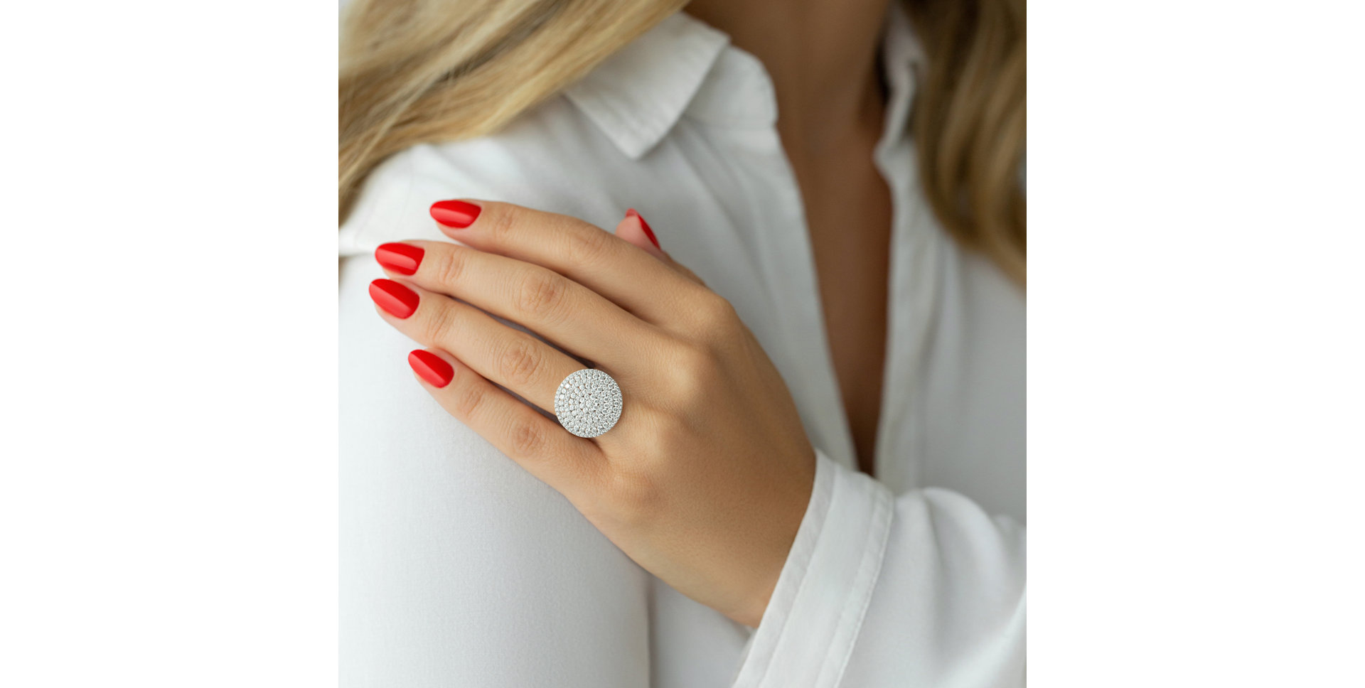 Prsteň s diamantmi Endless Shine