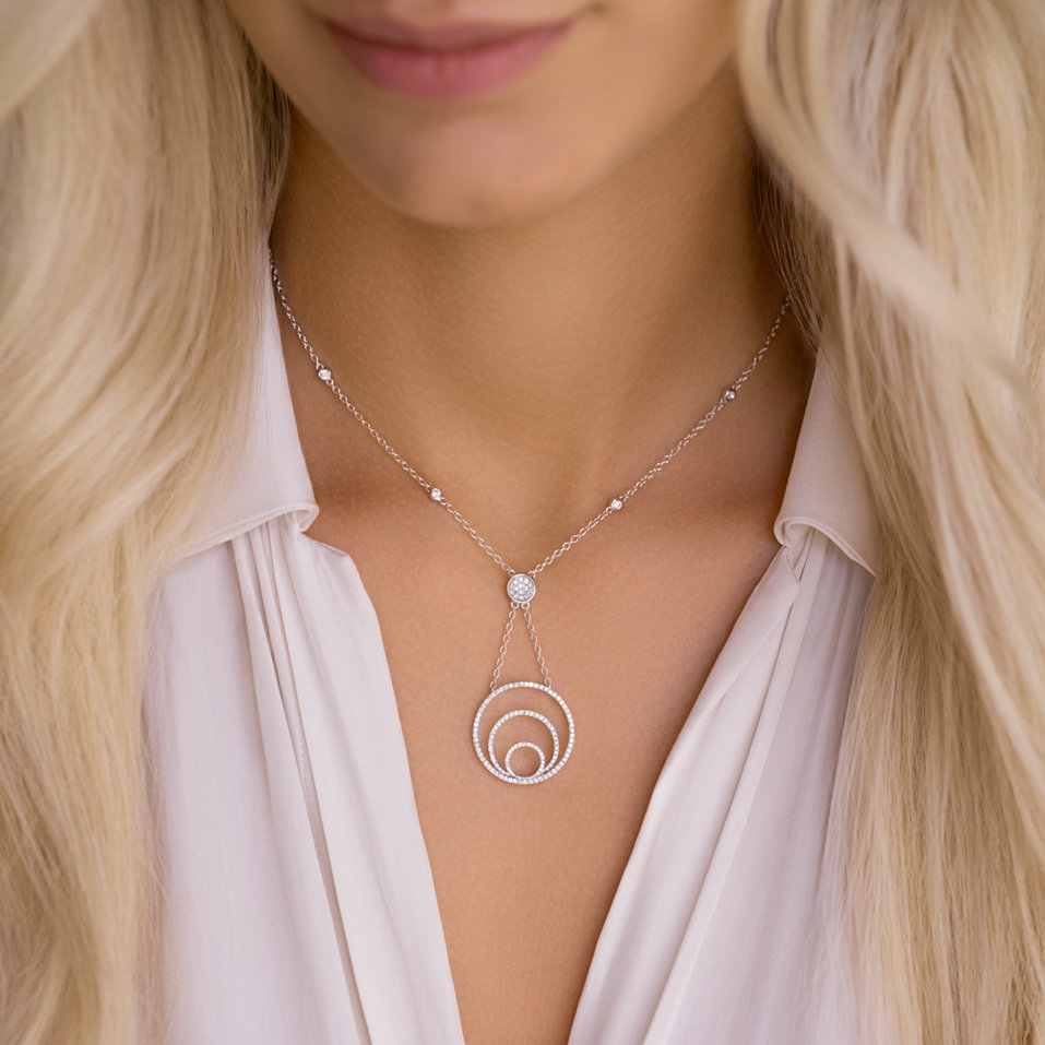 Náhrdelník s diamantmi Sandoval