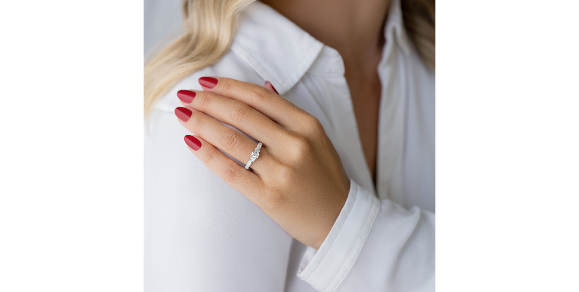 Prsteň s diamantmi Hypnosis