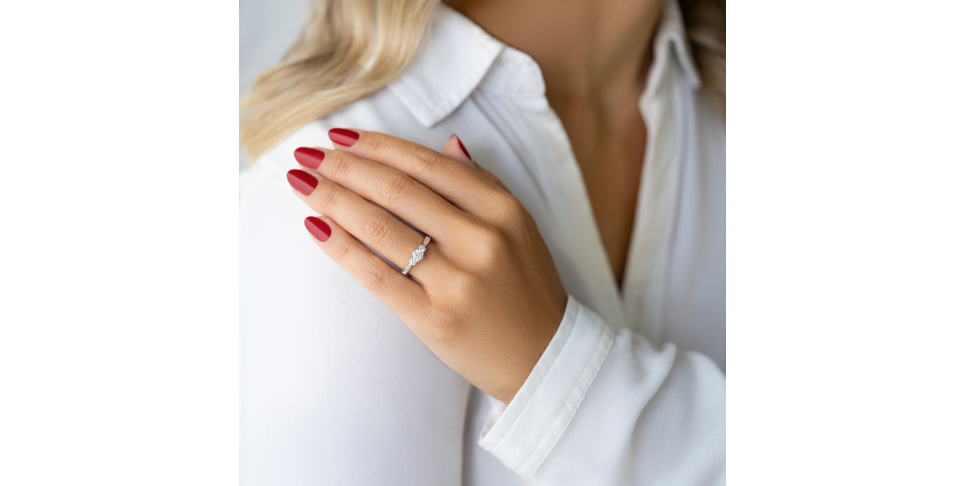 Prsteň s diamantmi Perfect Love