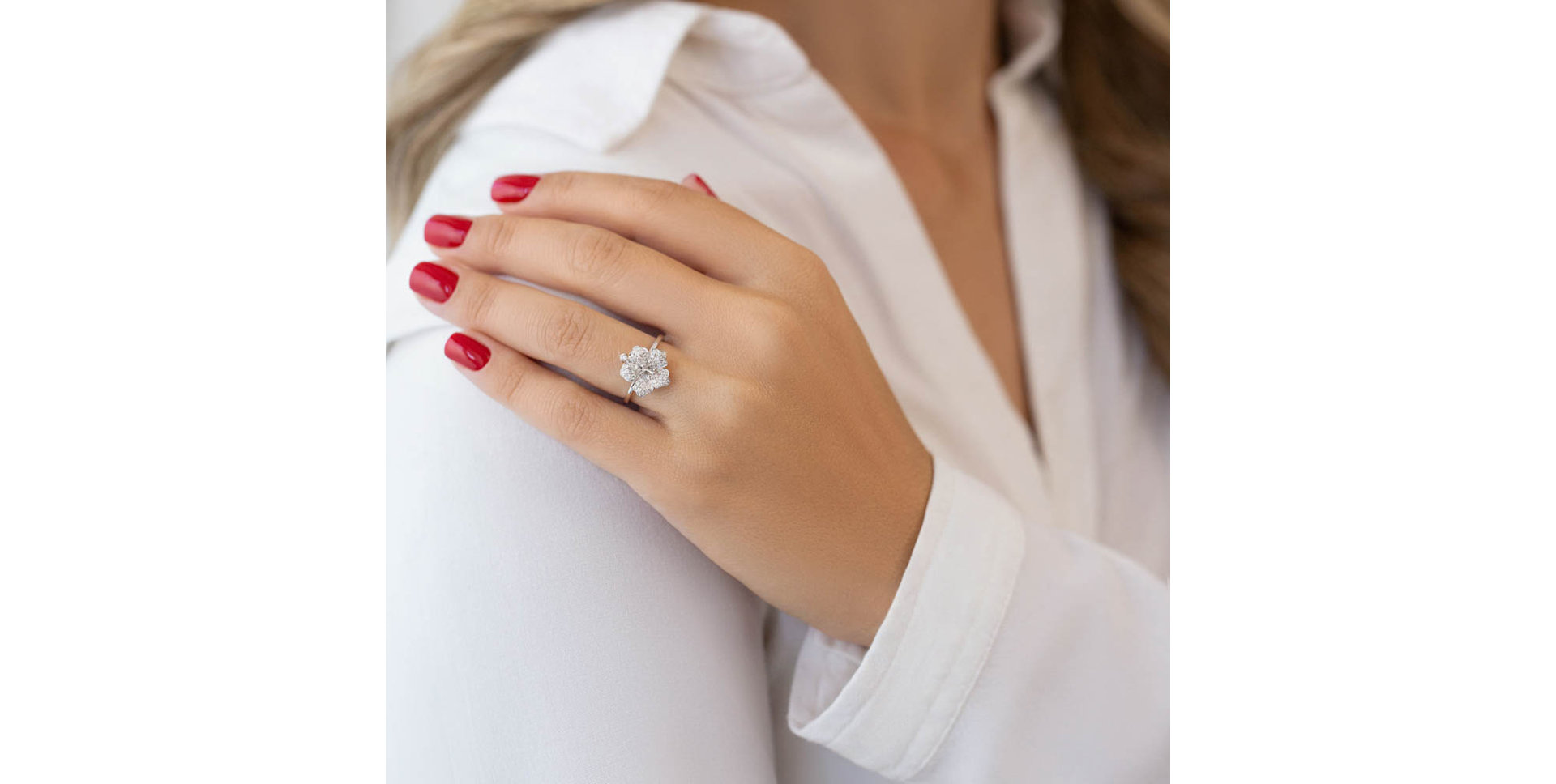 Prsteň s diamantmi Amelia Rose