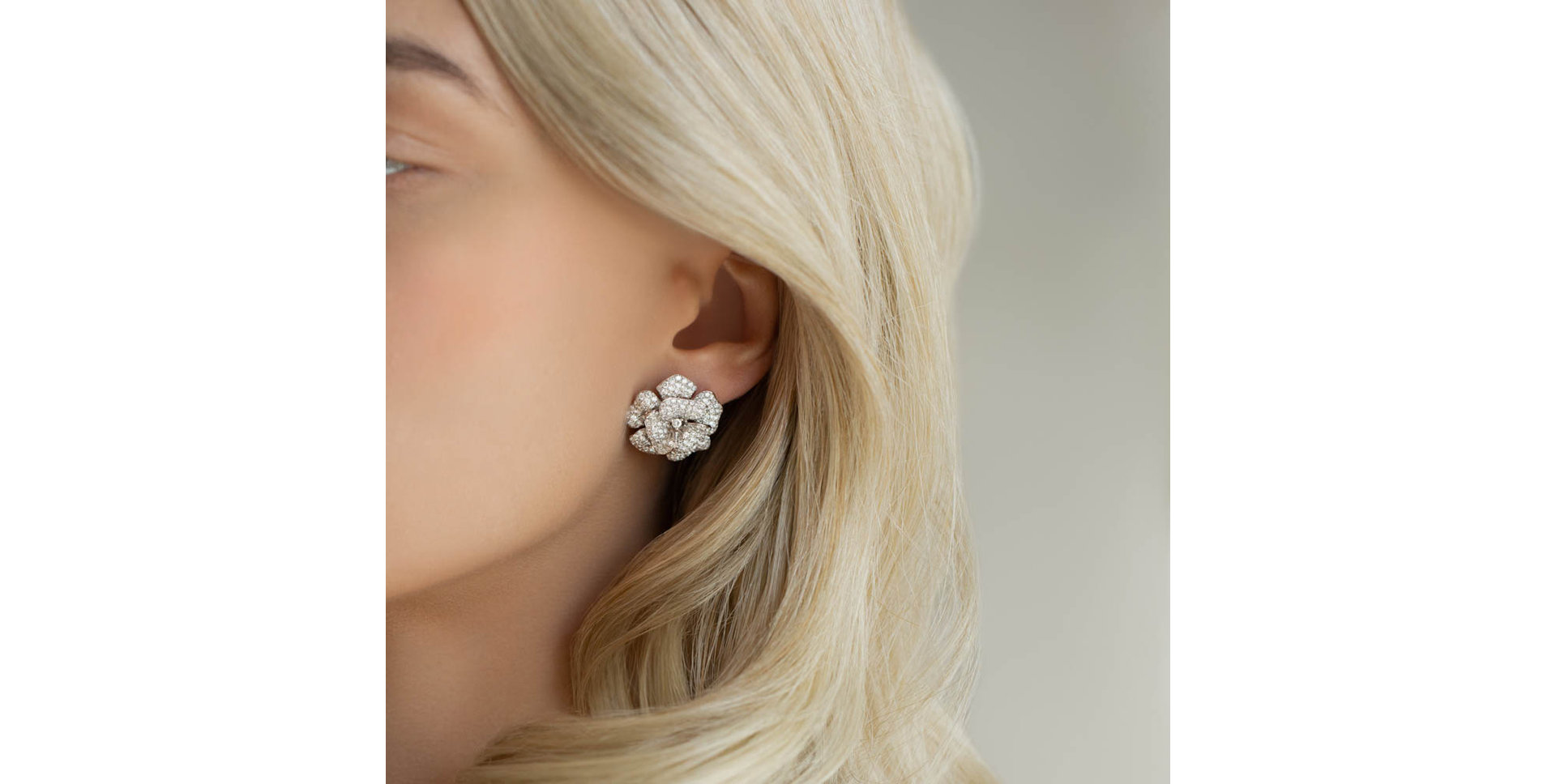 Náušnice s diamantmi Briliant Camellia