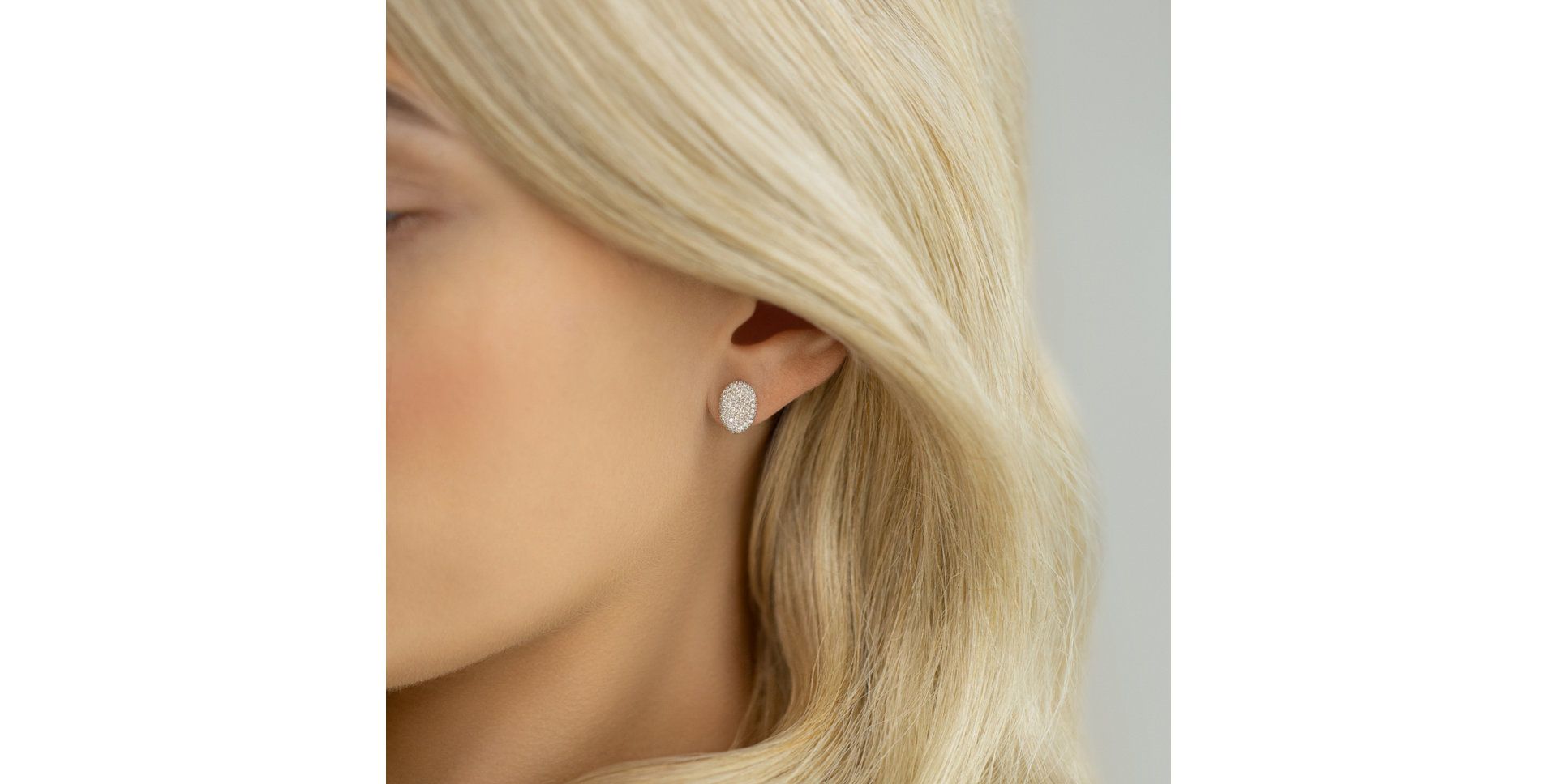 Náušnice s diamantmi Freitan