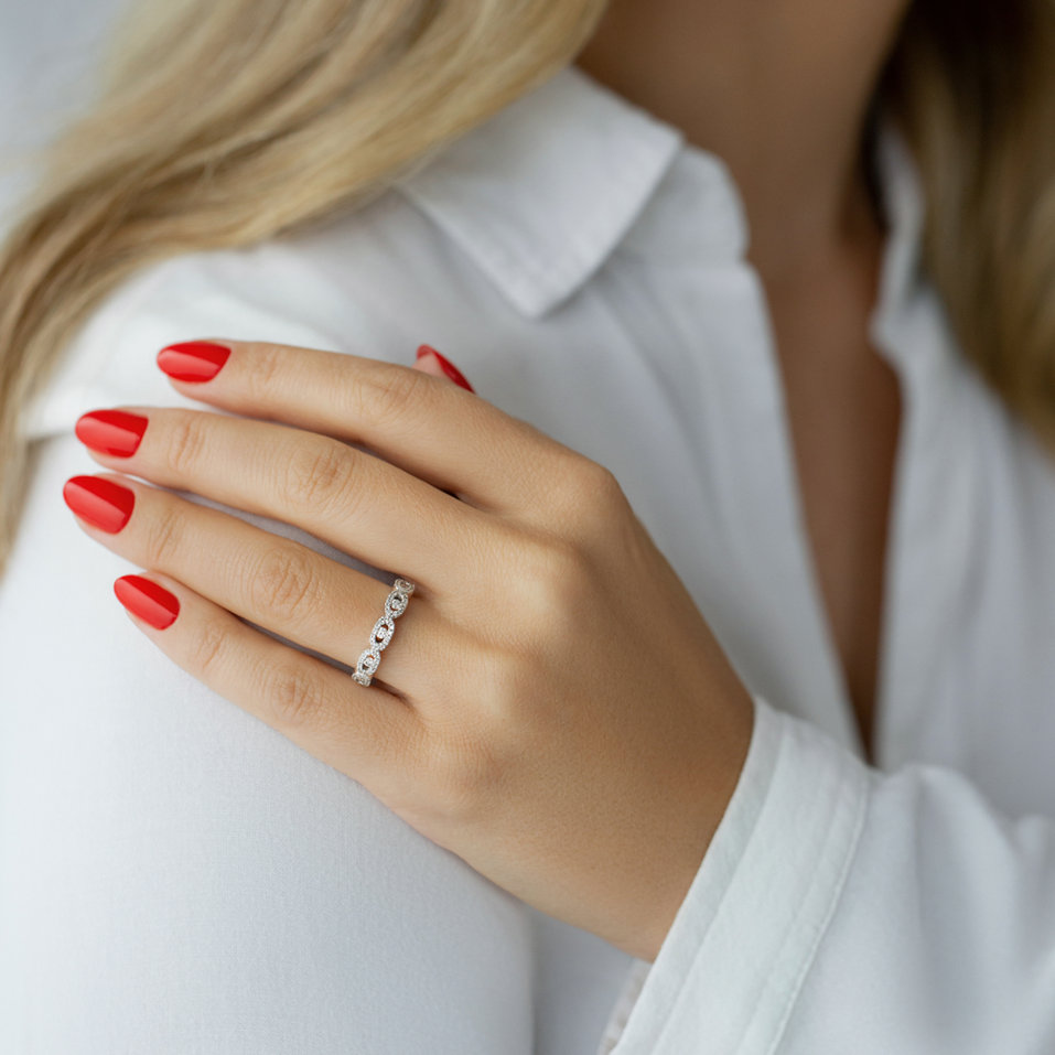 Prsteň s diamantmi Anaïs