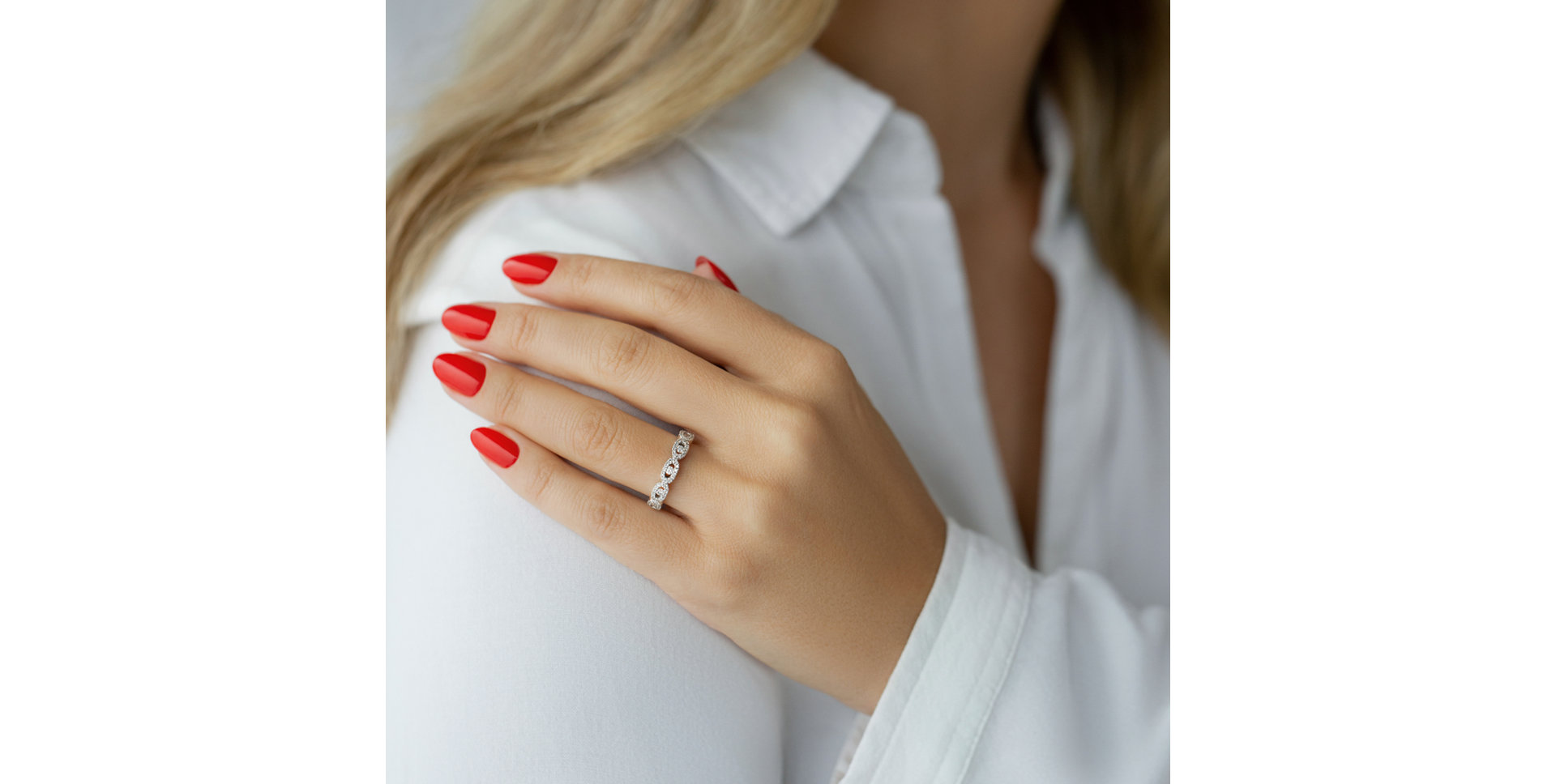 Prsteň s diamantmi Anaïs