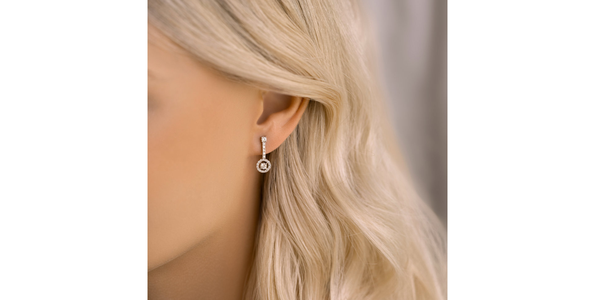 Náušnice s diamantmi Devotion of Stars