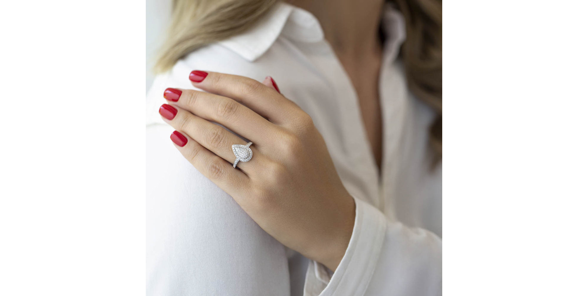 Prsteň s diamantmi Elijahe