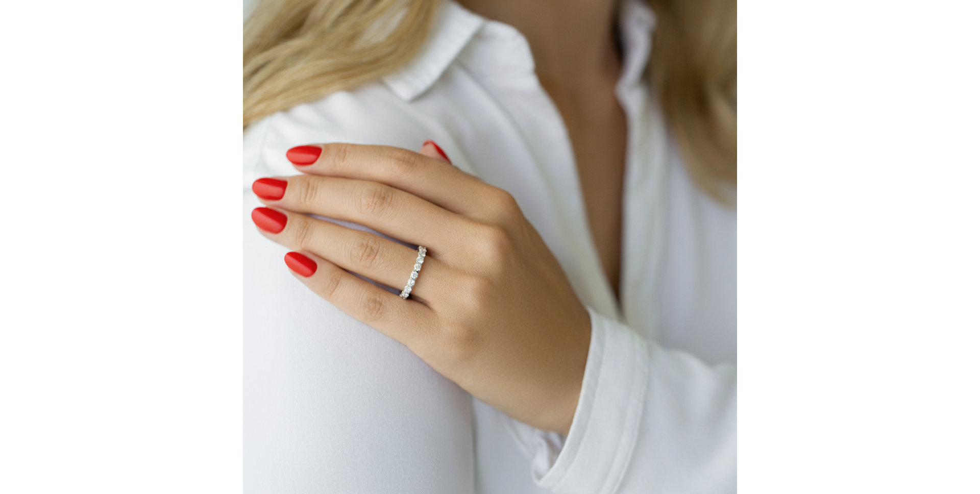 Prsteň s diamantmi Chansons