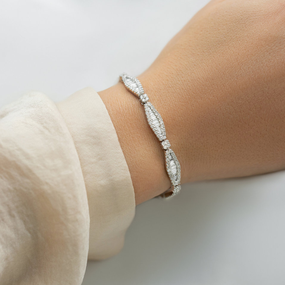 Náramok s diamantmi Shirin