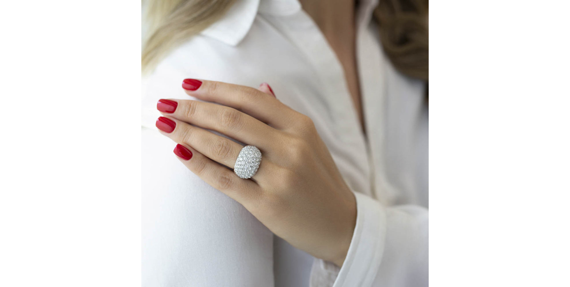 Prsteň s diamantmi Suprema