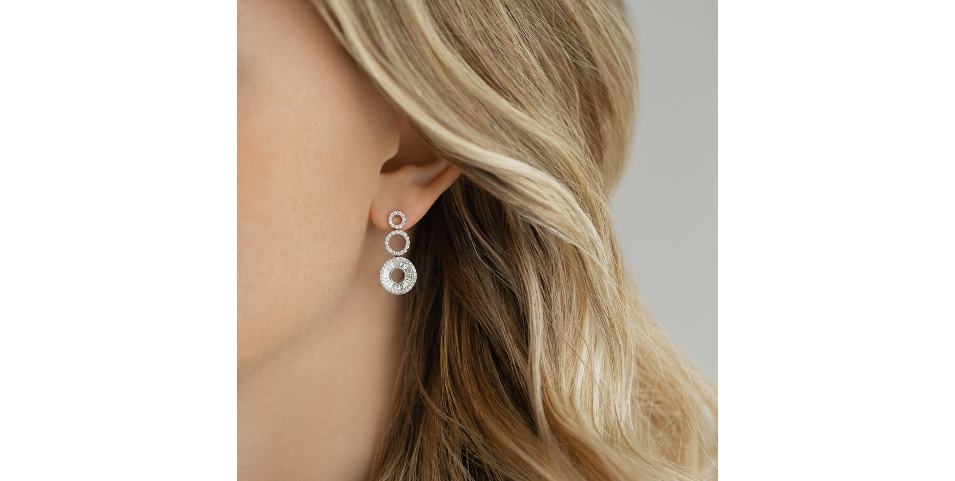 Náušnice s diamantmi Roma