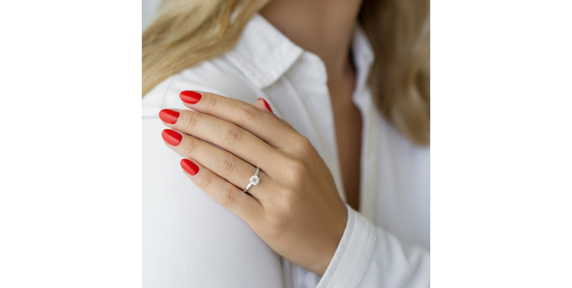 Prsteň s diamantom One Love