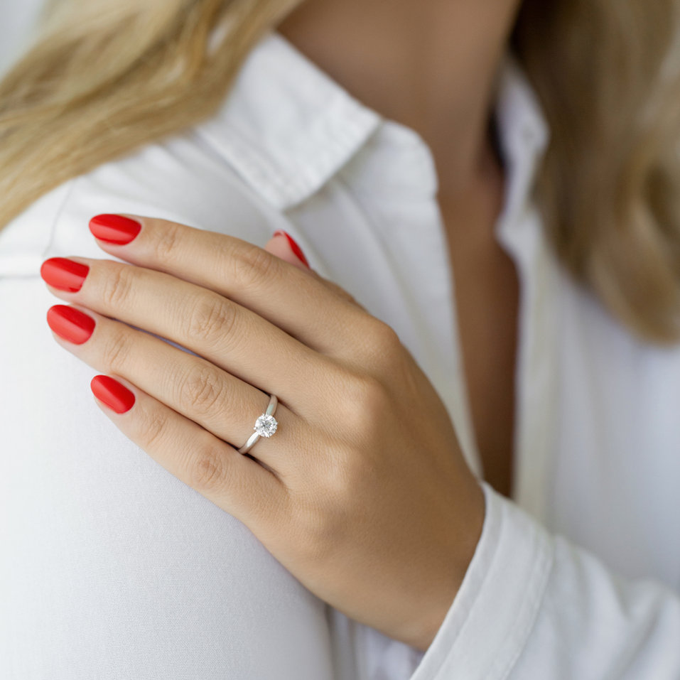 Prsteň s diamantom One Love