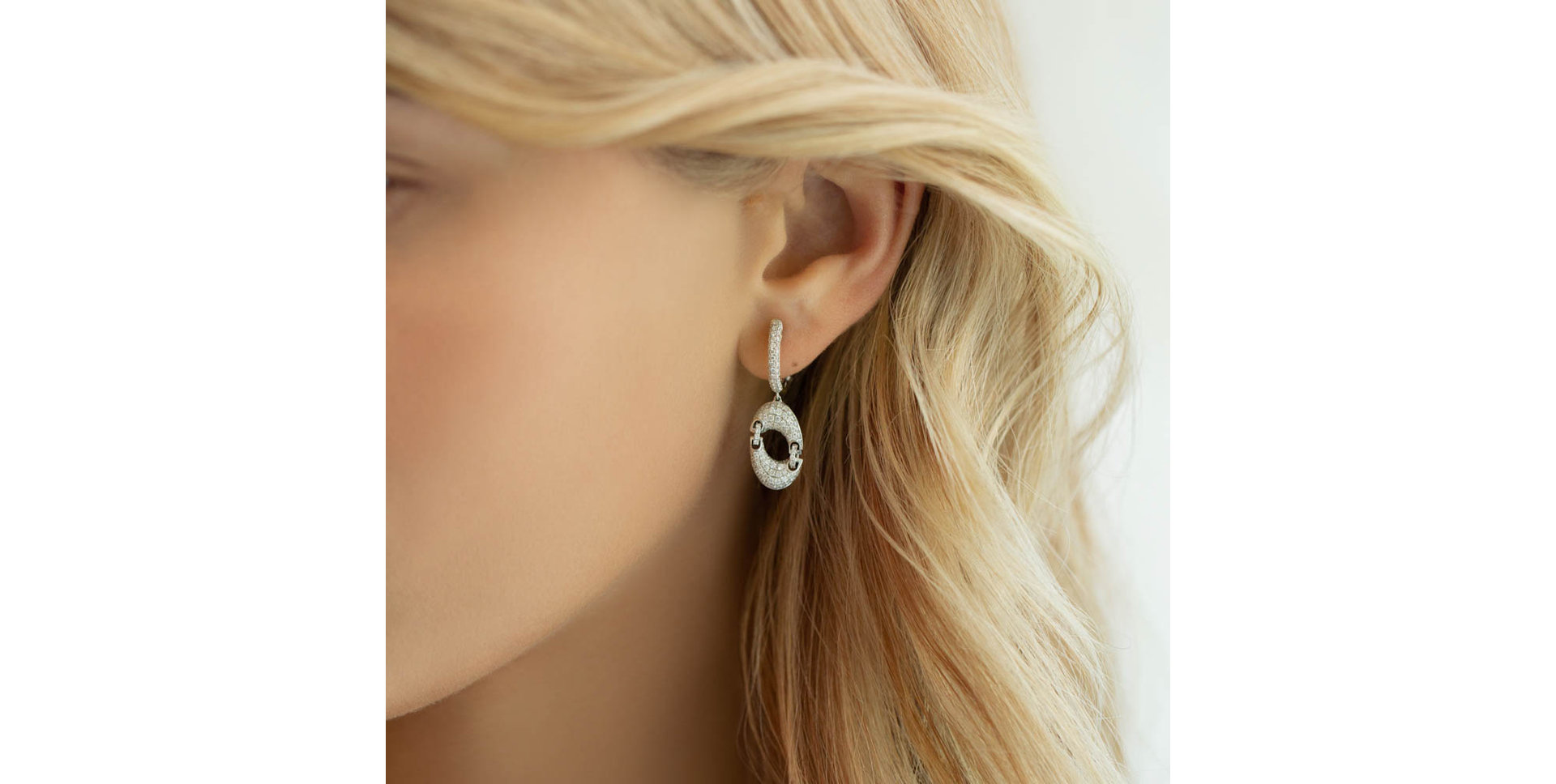 Náušnice s diamantmi Hasan