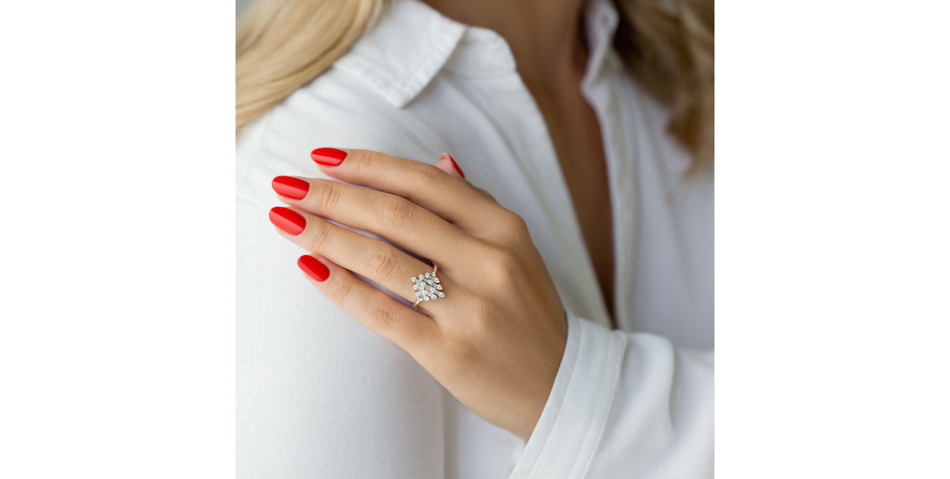 Prsteň s diamantmi Glory Chorus