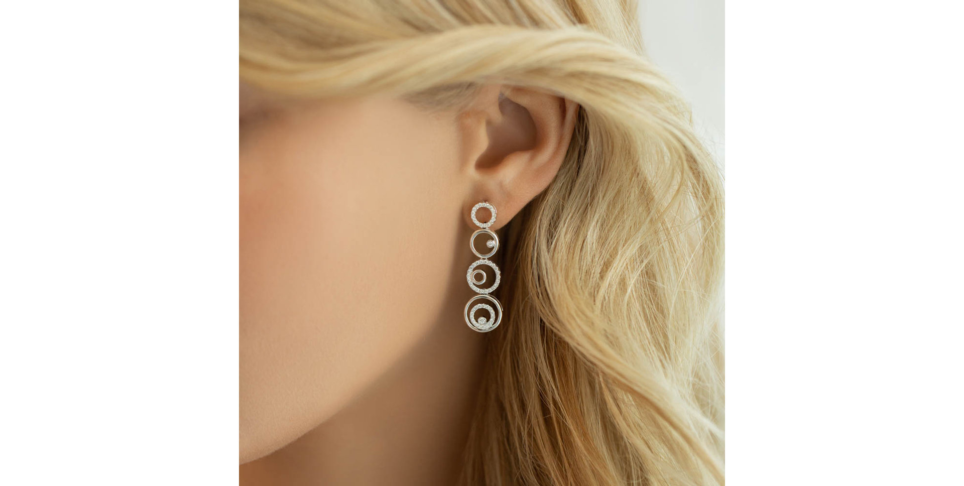 Náušnice s diamantmi Belvedere