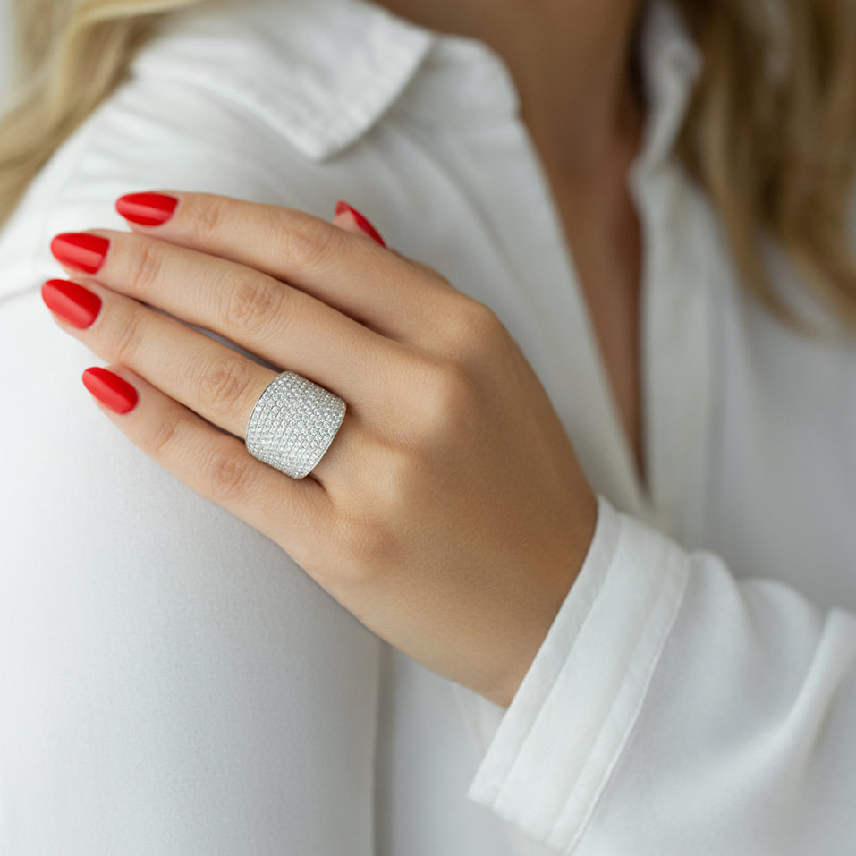 Prsteň s diamantmi Alchemy Lady