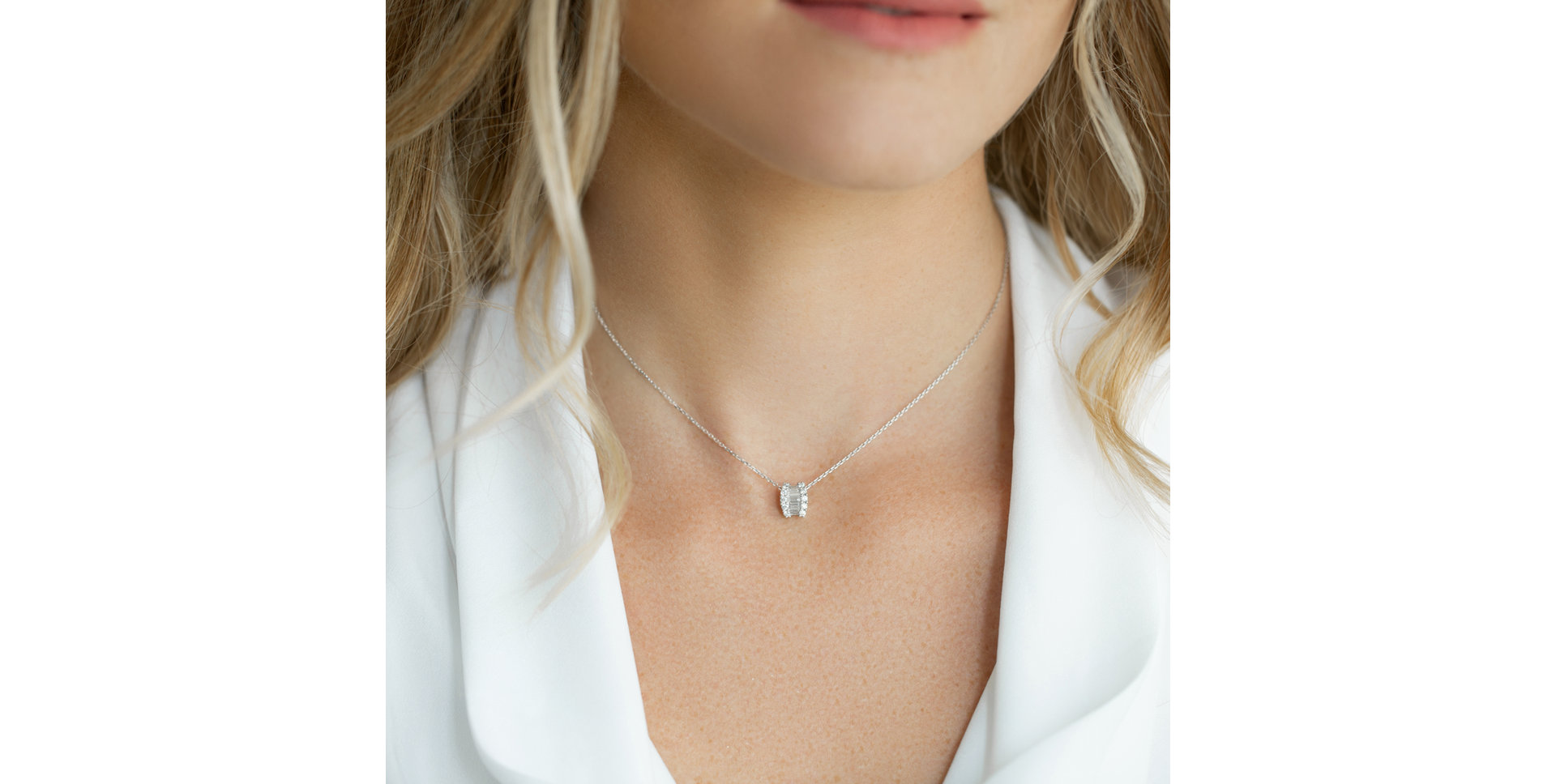 Přívěsok s diamantmi Gao