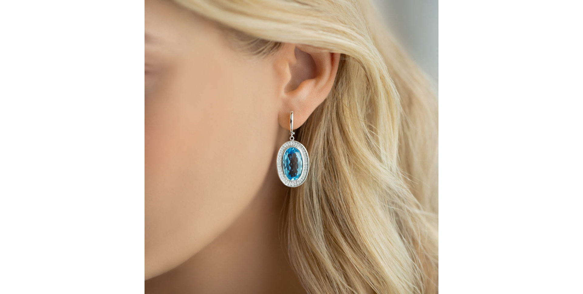 Náušnice s ametystom diamantmi Melissa