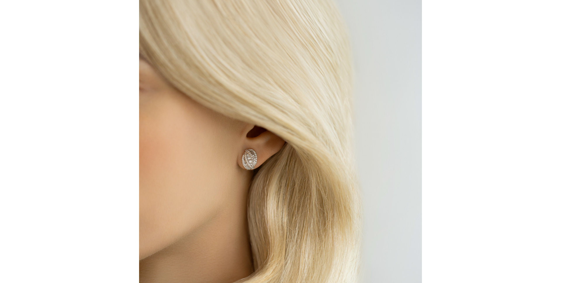 Náušnice s diamantmi Marcelina