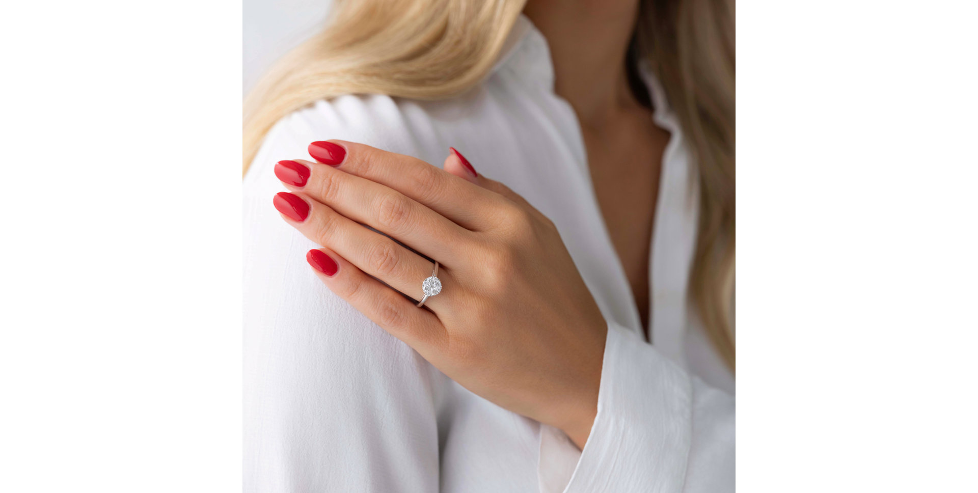 Prsteň s diamantmi Luxury Glow