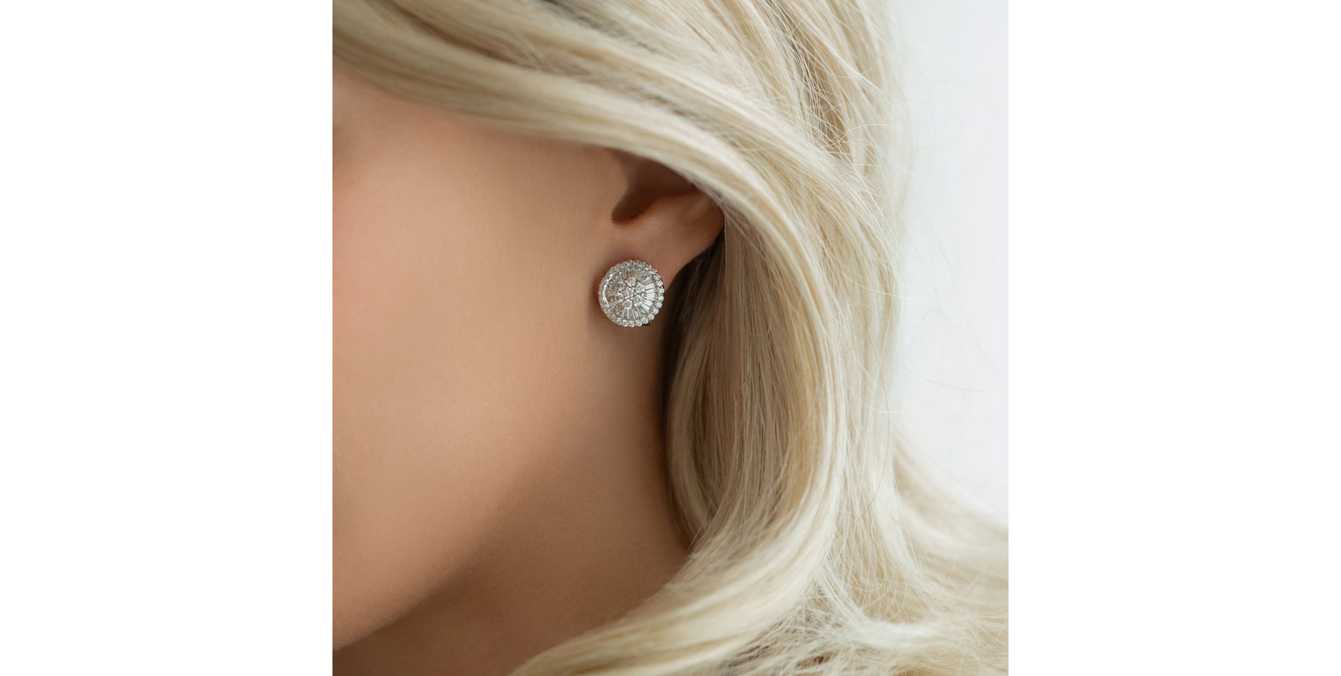 Náušnice s diamantmi Iman