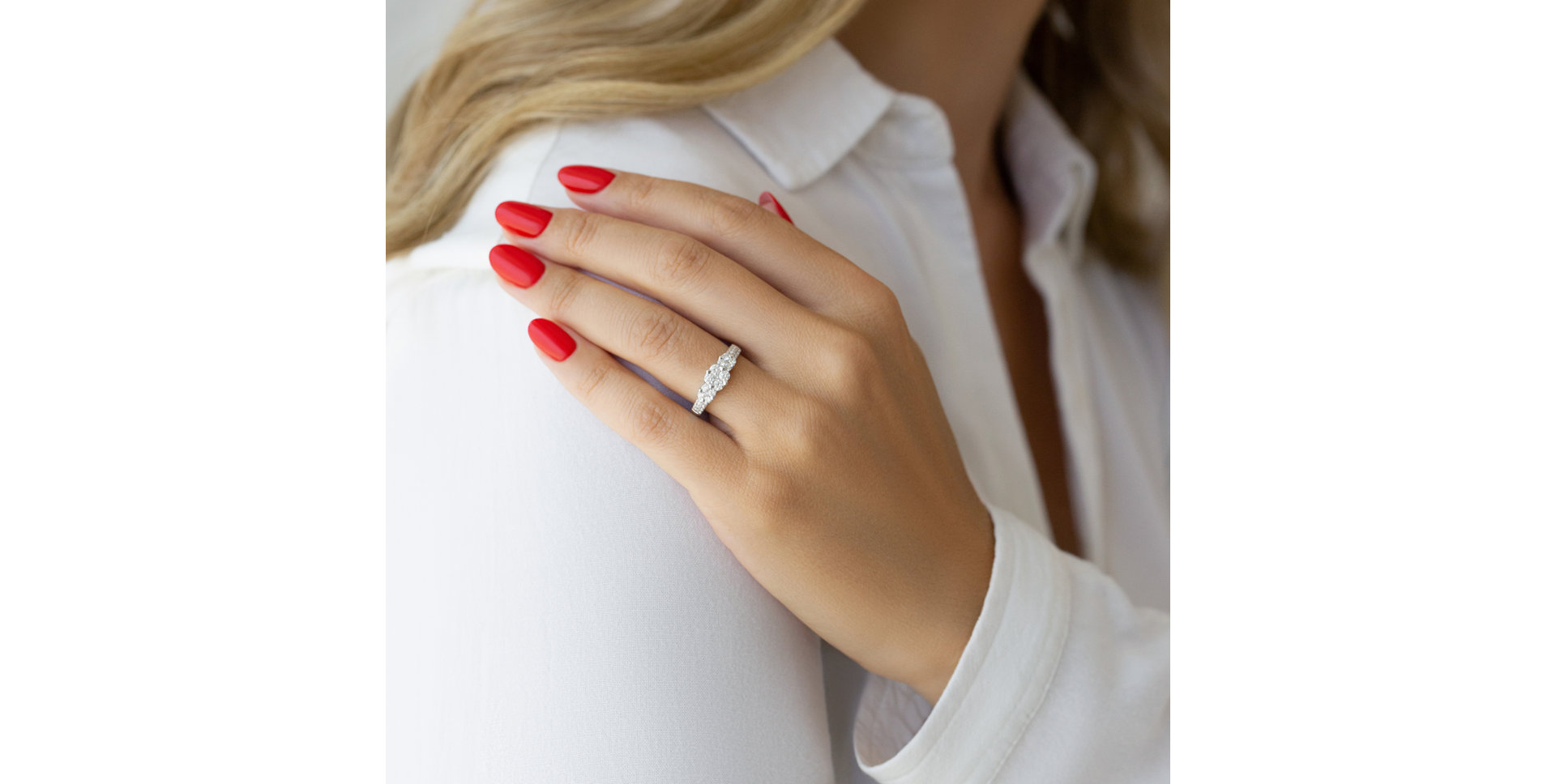 Prsteň s diamantmi Wynn