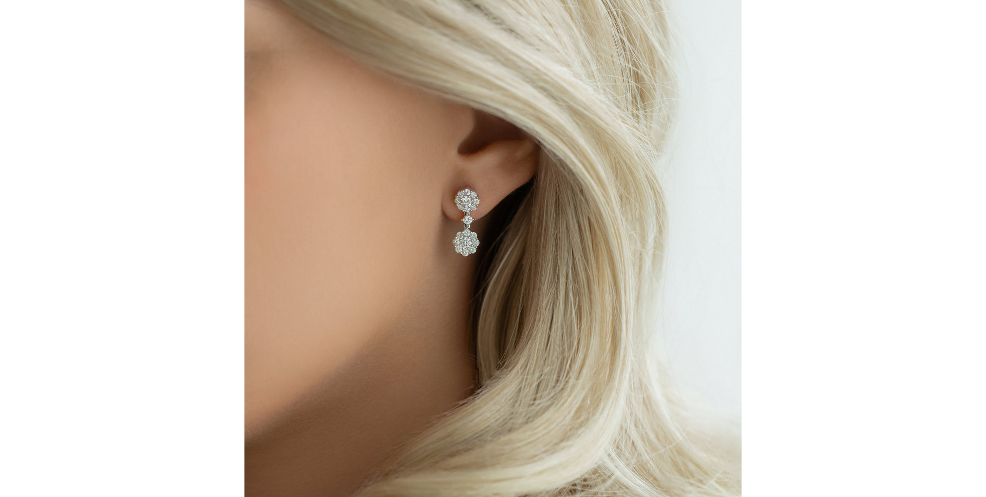 Náušnice s diamantmi Famous Painter