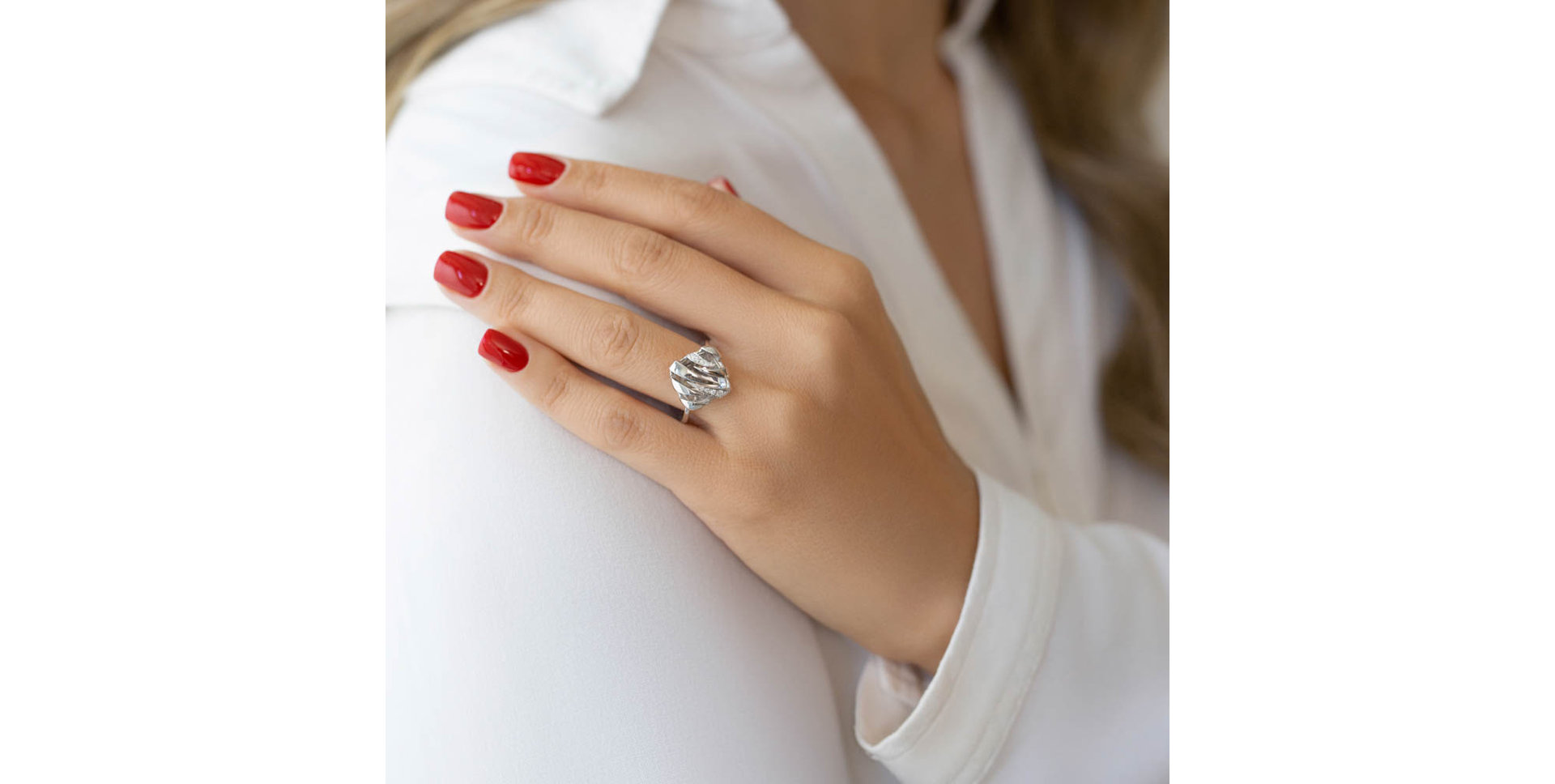 Prsteň s diamantmi Julien