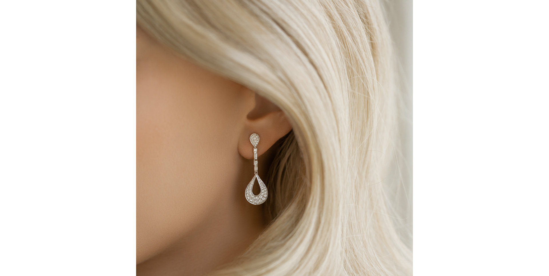 Náušnice s diamantmi Blessed Bailey