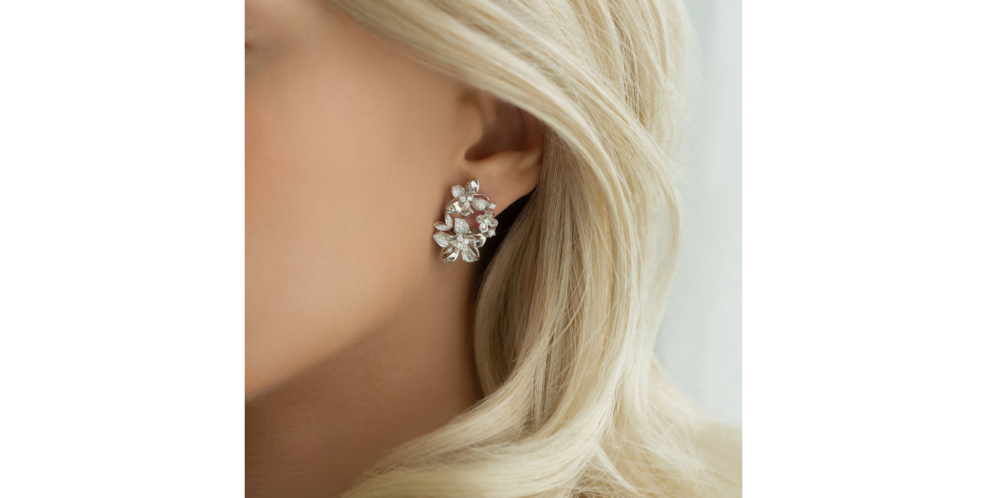 Náušnice s diamantmi Royal Gardens