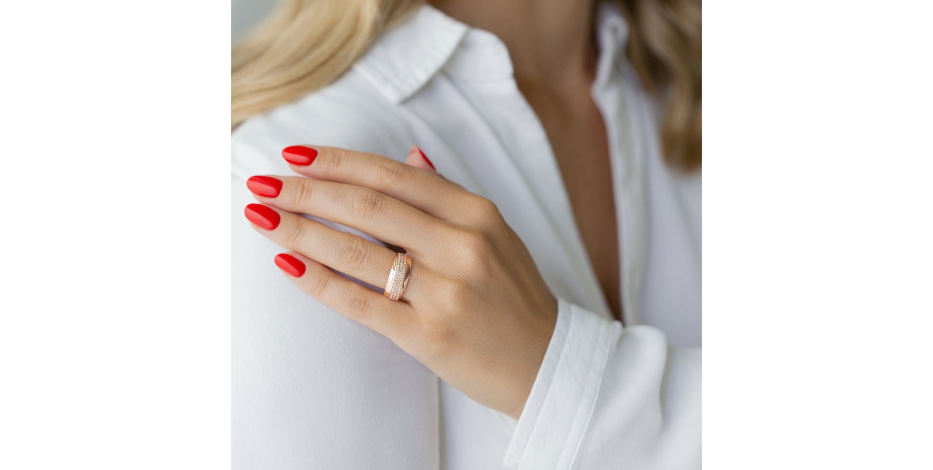 Prsteň s diamantmi Printemps