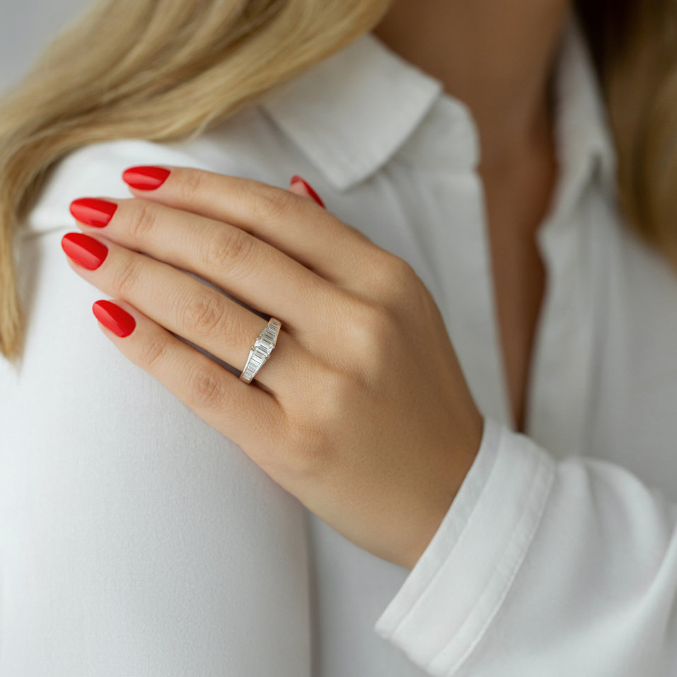 Prsteň s diamantmi Twilight