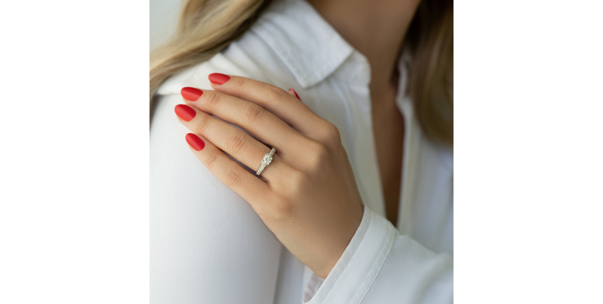 Prsteň s diamantmi Easton