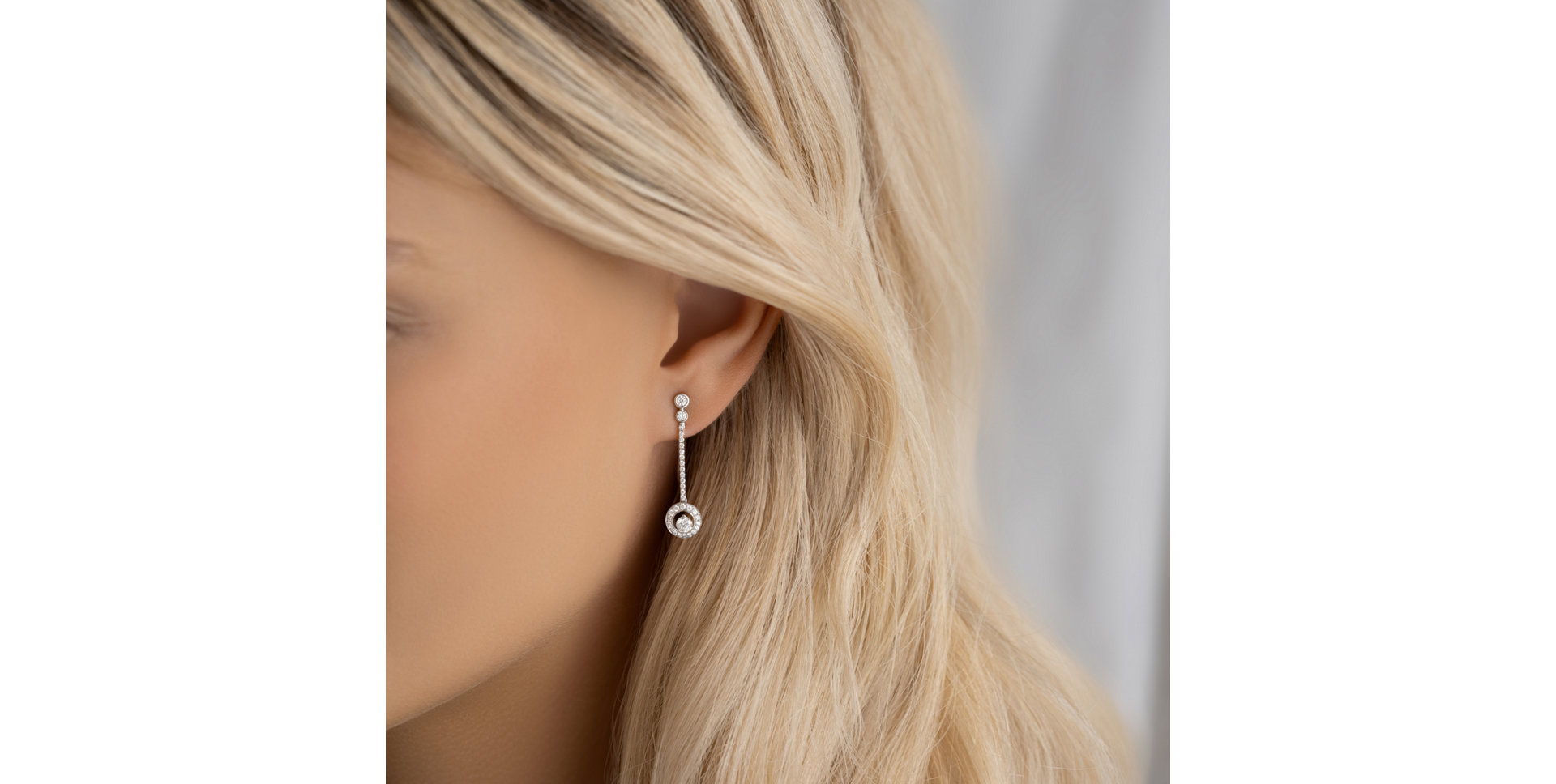 Náušnice s diamantmi Dazzling Delight